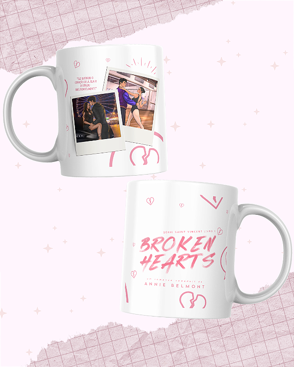 Caneca Broken Hearts
