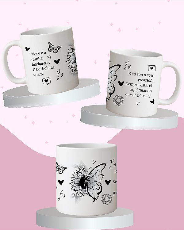 Caneca "Borboleta"