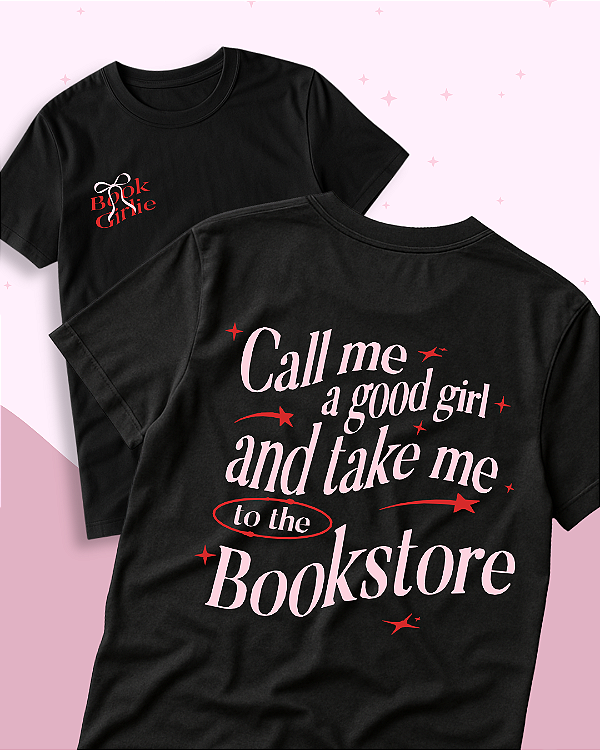 Camiseta "Bookgirlie"