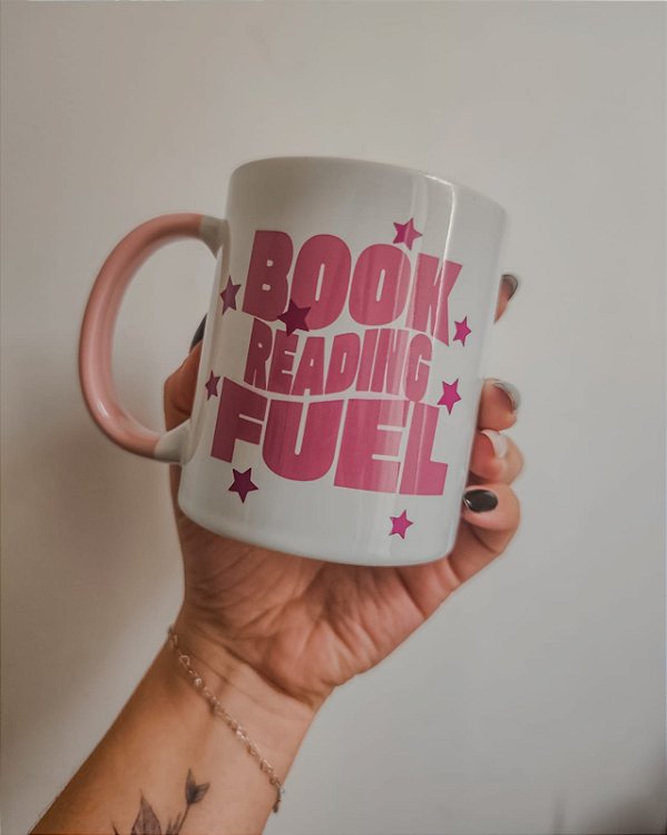 Caneca "Book Reading Fuel"