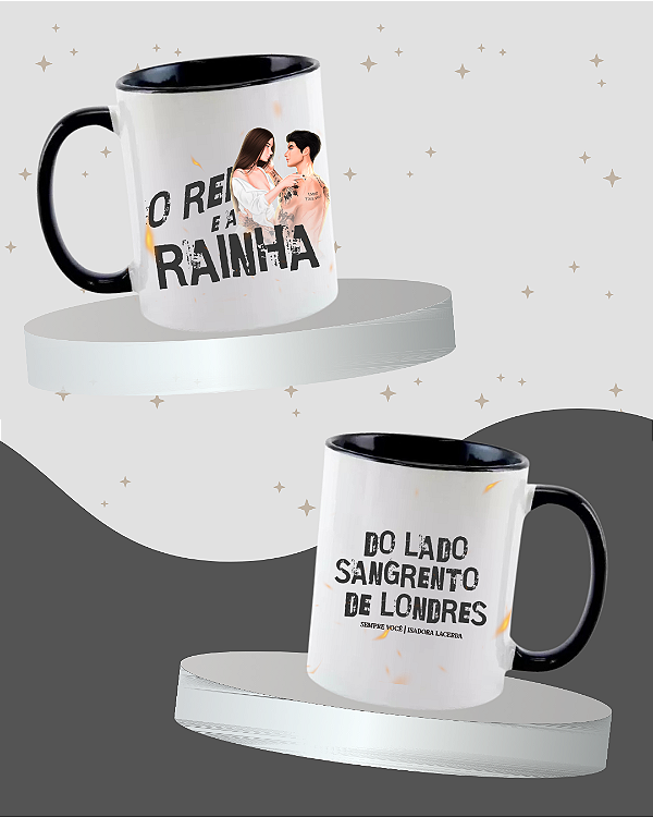 Caneca "O Rei e a Rainha"