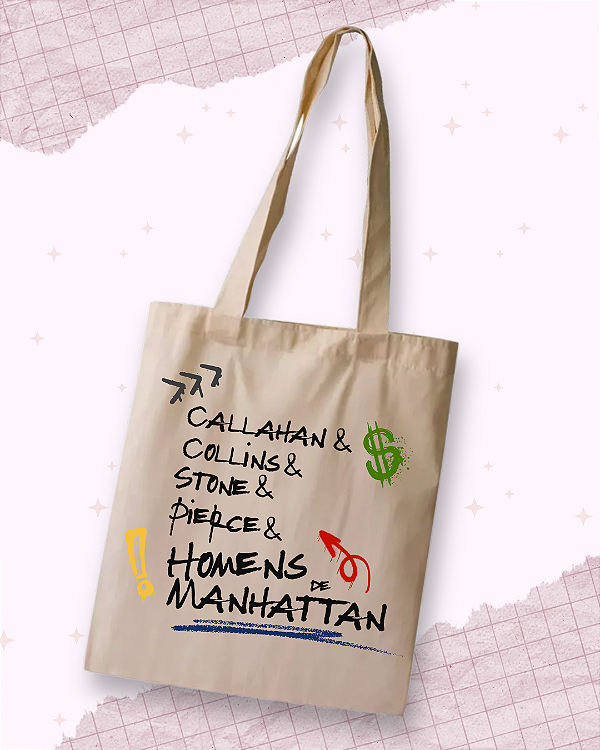 Ecobag - Homens de Manhattan