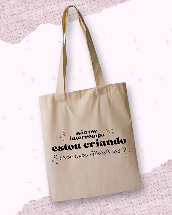 Ecobag "Traumas Literários"