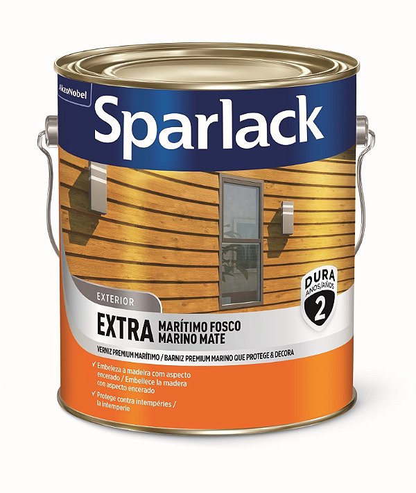 VERNIZ FOSCO NATURAL 3,6L MARITIMO SPARLACK 3101