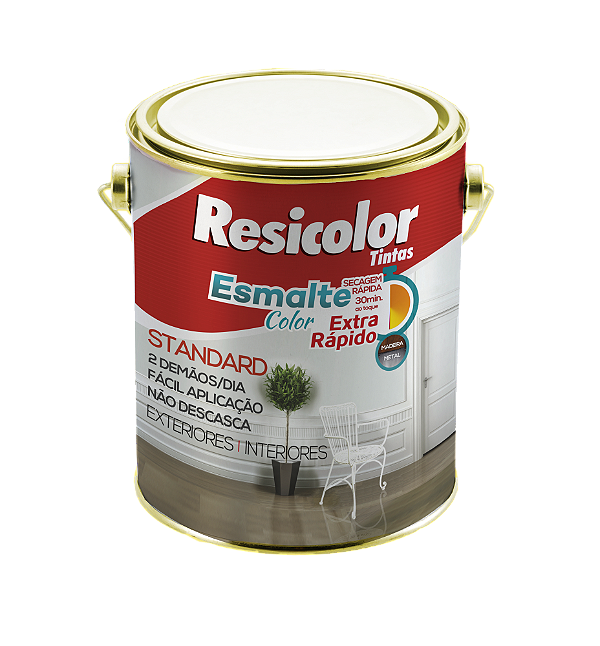 PRETO BRIL STANDARD 3,6L RESICOLOR 4000