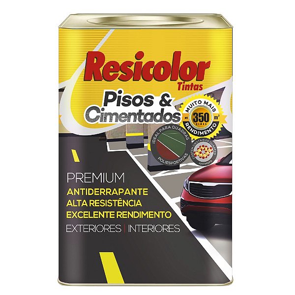 CINZA CLARO PISO 18L ACETINADO RESICOLOR 0078
