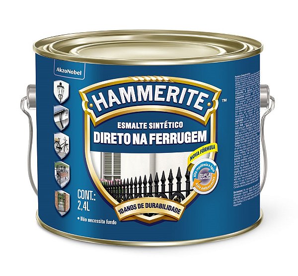 CINZA BRIL PREMIUM 2,4L HAMMERITE 2876