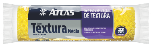 ROLO TEXTURA 23CM MEDIO ESPUMA ATLAS 110/65