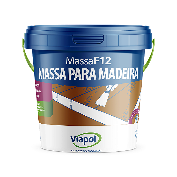 MASSA MADEIRA CASTANHO 6,5KG F12 FUSECOLOR GL
