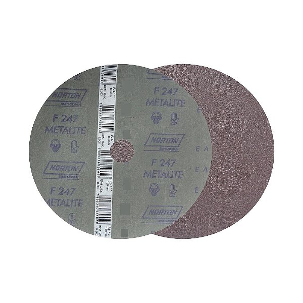 DISCO 180MM FIBRA 60 METALITE NORTON F247.60