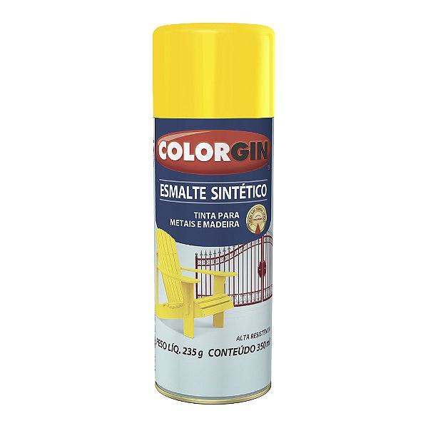 SPRAY AMARELO SINT COLORGIN 737  UN