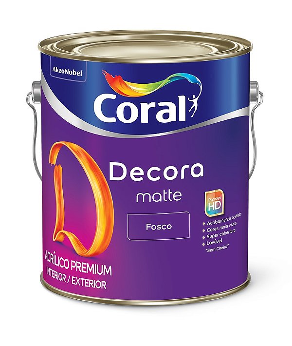 BRANCO FOS PREMIUM 3,6L DECORA MATTE CORAL 9242