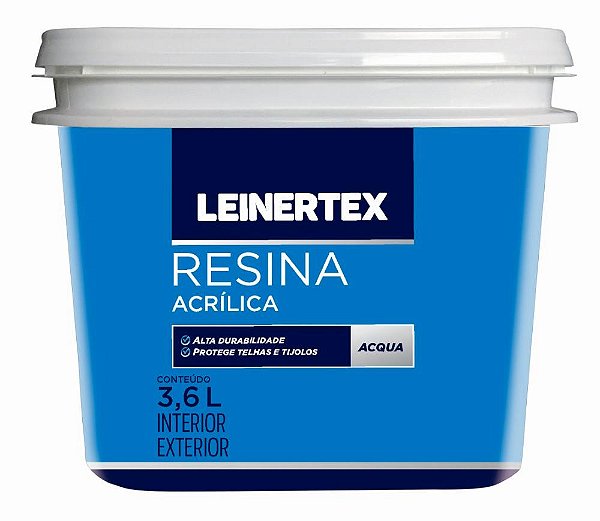 RESINA CERAMICA TELHA 3,6L AGUA LEINERTEX 7501384