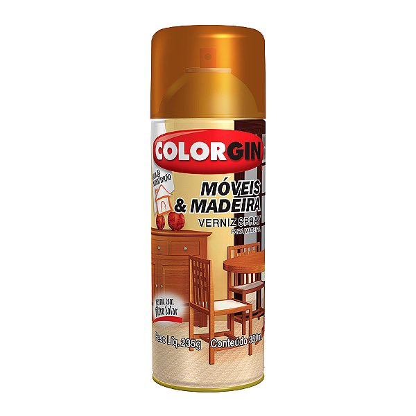 SPRAY VERNIZ MOGNO BRIL COLORGIN 763 UN