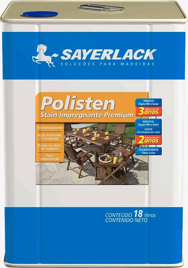 STAIN TRANSPARENTE 18L POLISTEN 3201.00