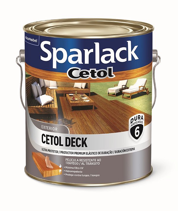 VERNIZ NATURAL S/B 3,6L CETOL DECK SPARLACK 3095