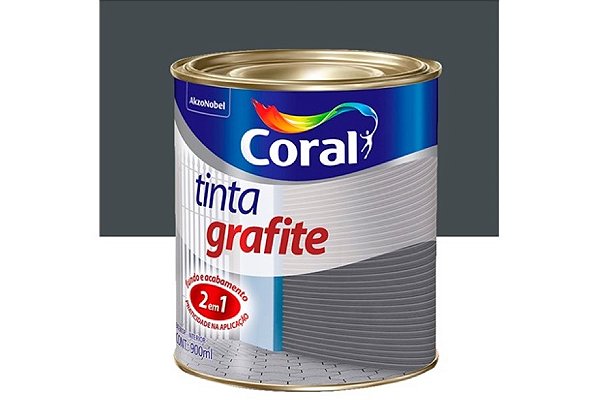 GRAFITE ESCURO FOSCO PREMIUM 0,9L CORAL 2666