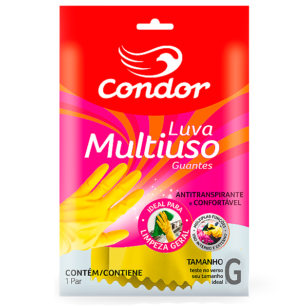 LUVA BORRACHA MULTIUSO G CONDOR (24)