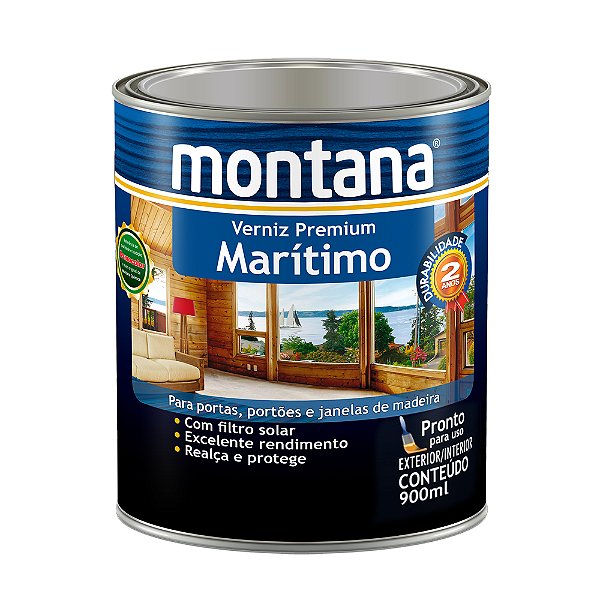 VERNIZ INCOLOR BRIL 0,9L MARITIMO MONTANA 70510
