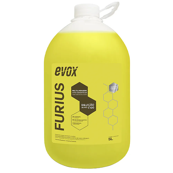 LIMPADOR UNIVERSAL 5L FURIUS CONCENT EVOX EV072