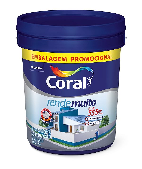 BRANCO FOS STANDARD 20L RENDE MUITO CORAL 6120
