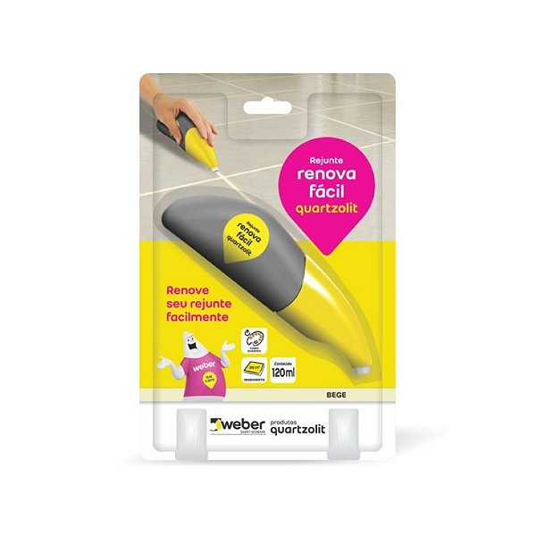 TINTA REJUNTE RENOVA FACIL BRANCO QUARTZOL 120ML 5