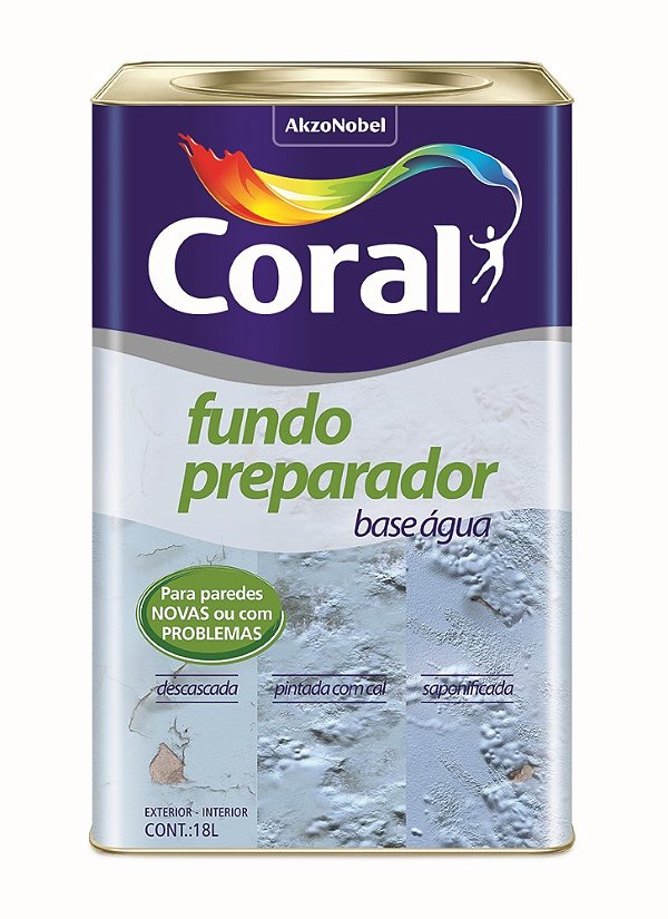 FUNDO PREPARADOR 18L AGUA PARE/PISO CORAL 2618