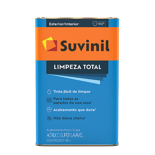 PALHA FOS PREMIUM 18L LIMPEZA TOTAL SUVINIL 1097