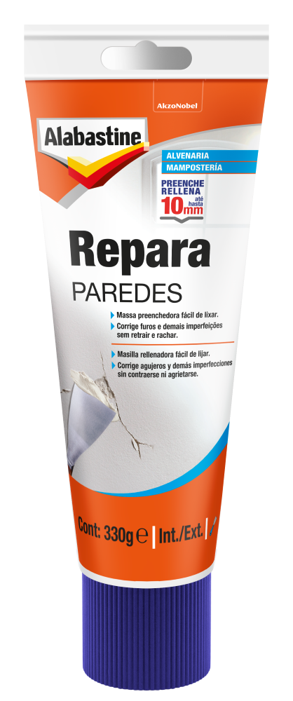 MASSA REPARA PAREDE 340G ALABSTINE