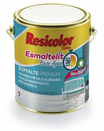BRANCO FOSCO ESM AGUA ESMATE 3,6L RESICOLOR 0172