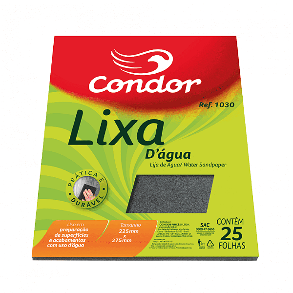LIXA DAGUA 400 CONDOR 1030 (25)