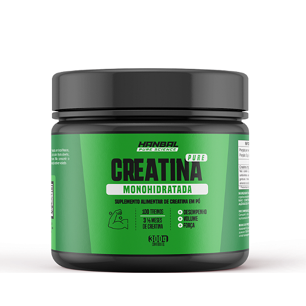 Creatina Monohidratada 300g - Hanbal