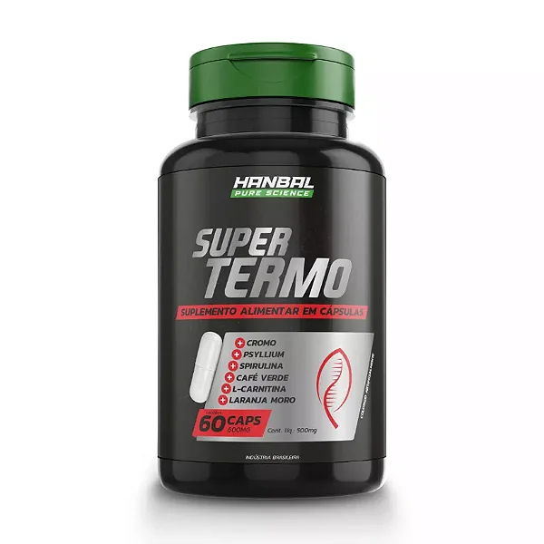 Super Termo 500mg 60 cápsulas - Hanbal