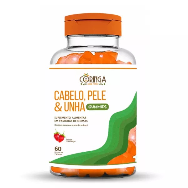 Cabelo Pele e Unha 60 Gummies - Hanbal