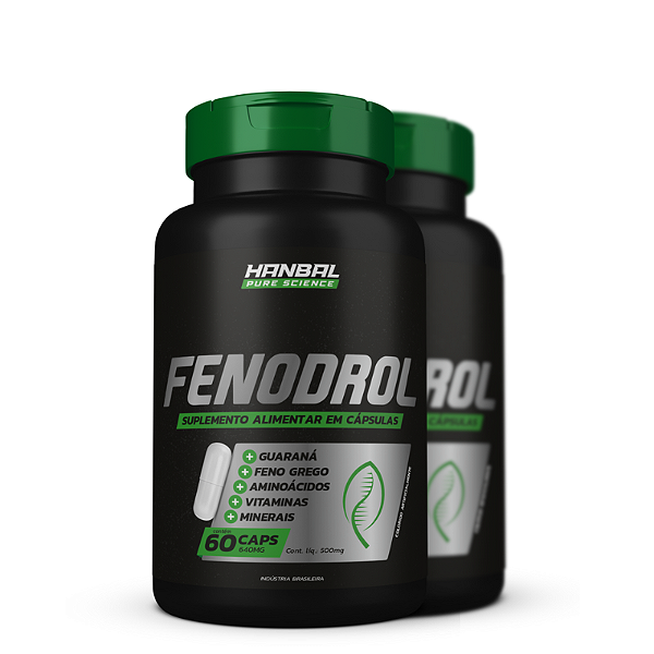 2x FENODROL 640mg 60 cápsulas - Hanbal
