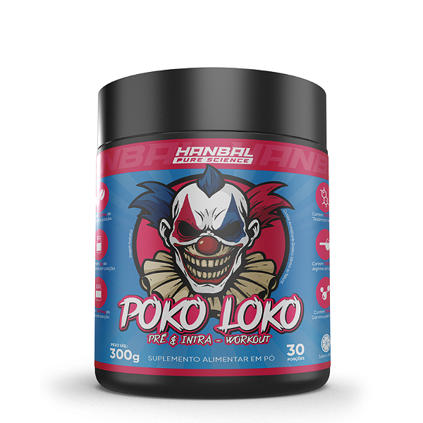 PokoLoko Pré/Intra Treino Sabor Limão - HANBAL