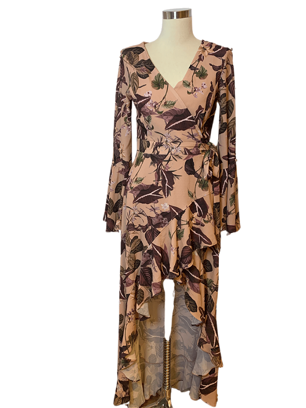 VEST LG ML EST FLORAL ROSA MAX GLAMM P