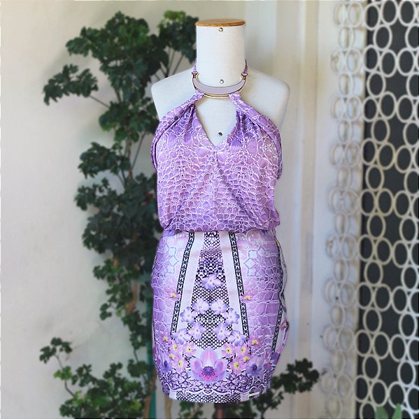 Vestido lavanda Dimy, P