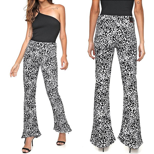 Calça zebra Carmim 36