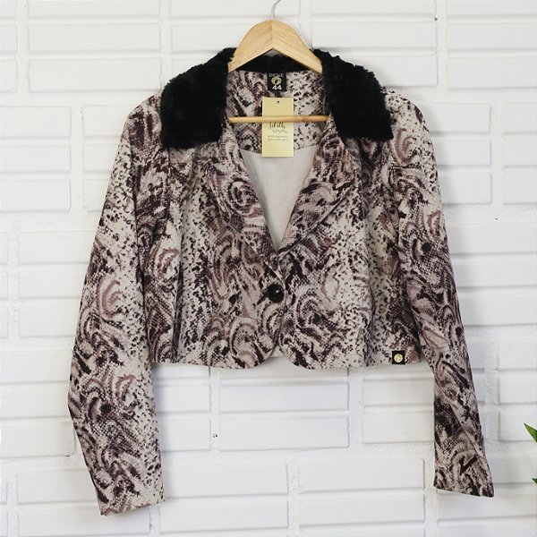 Casaqueto animal print G