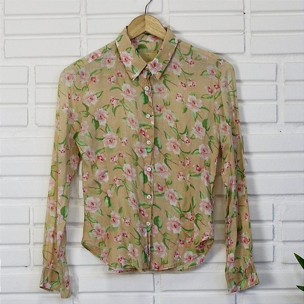 Camisa estampa floral PP