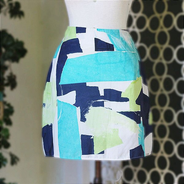 Saia estampada Dimy M