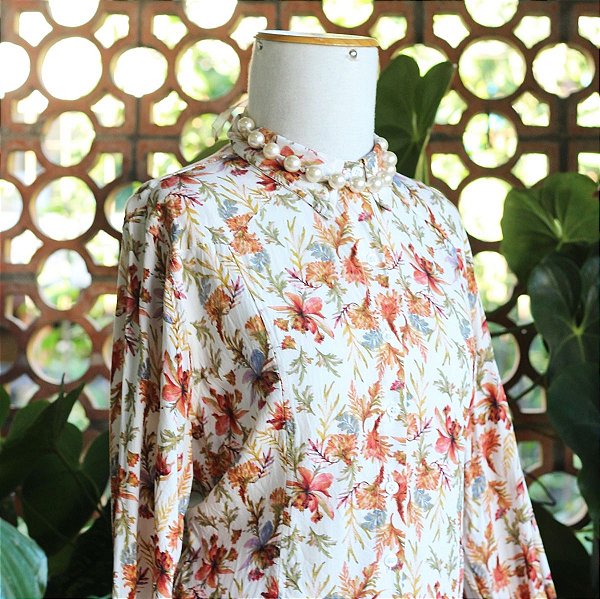Camisa estampada viscose M
