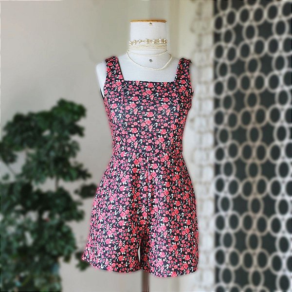 Macaquinho floral PP