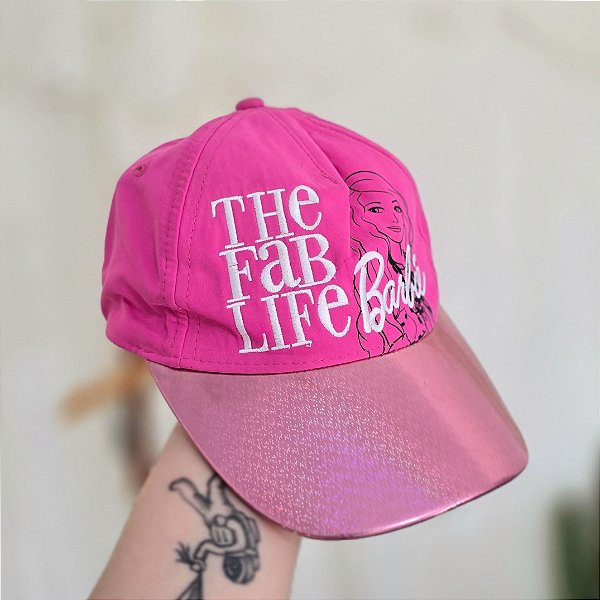 Boné infantil barbie