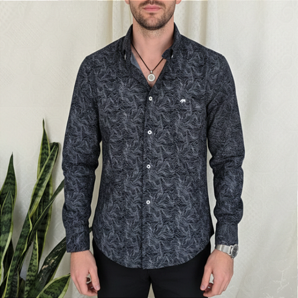 Camisa estampada P/M