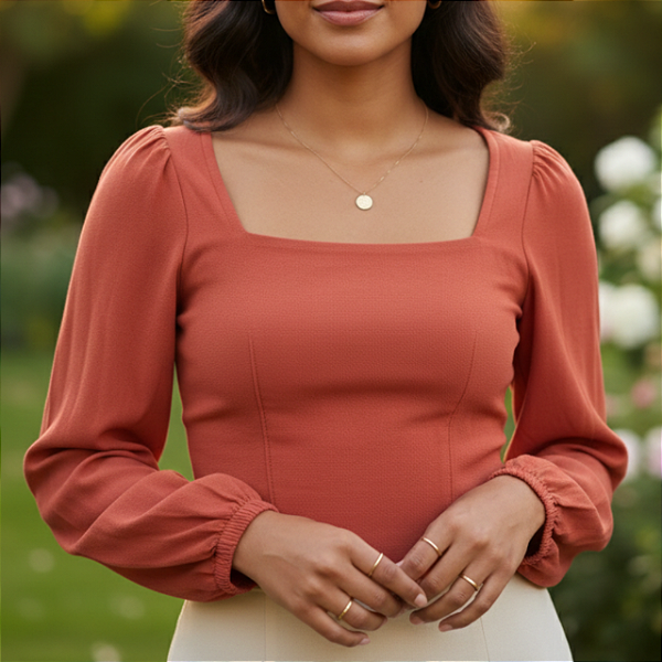 Cropped terracota PP