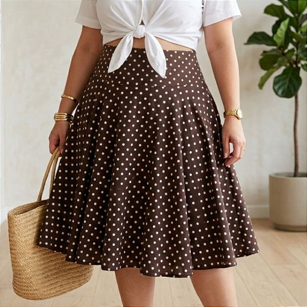 Saia godê poá 42/44