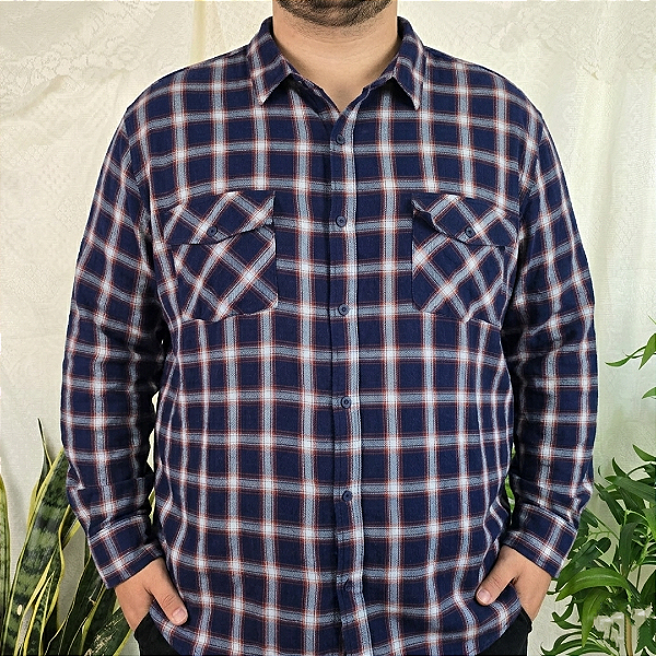 Camisa flanela Hering GG