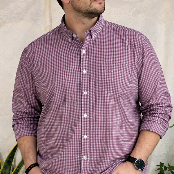 Camisa Hering xadrez GG